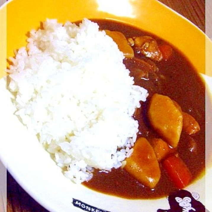 炊飯器使用♡カレーライス